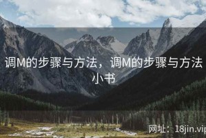 调M的步骤与方法，调M的步骤与方法小书