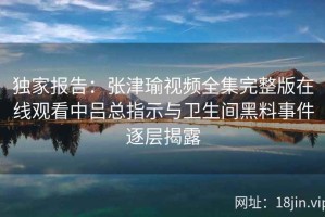 独家报告：张津瑜视频全集完整版在线观看中吕总指示与卫生间黑料事件逐层揭露