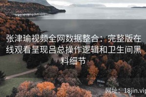 张津瑜视频全网数据整合：完整版在线观看呈现吕总操作逻辑和卫生间黑料细节