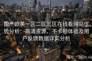 国产欧美一区二区三区在线看网站优势分析：高清资源、不卡顿体验及用户反馈数据详实分析