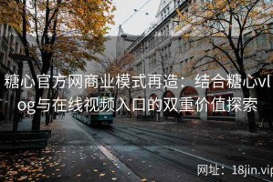 糖心官方网商业模式再造：结合糖心vlog与在线视频入口的双重价值探索